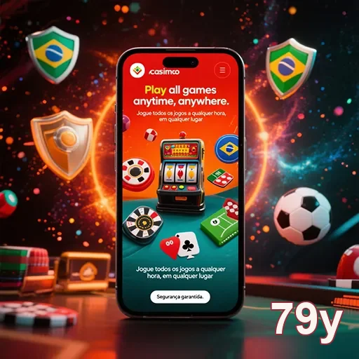 Ilustração de Acesse o aplicativo cassino 79y para uma experiência segura