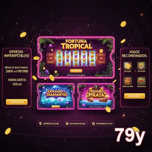 Ilustração de Descubra a segurança da plataforma 79y para jogos VIP